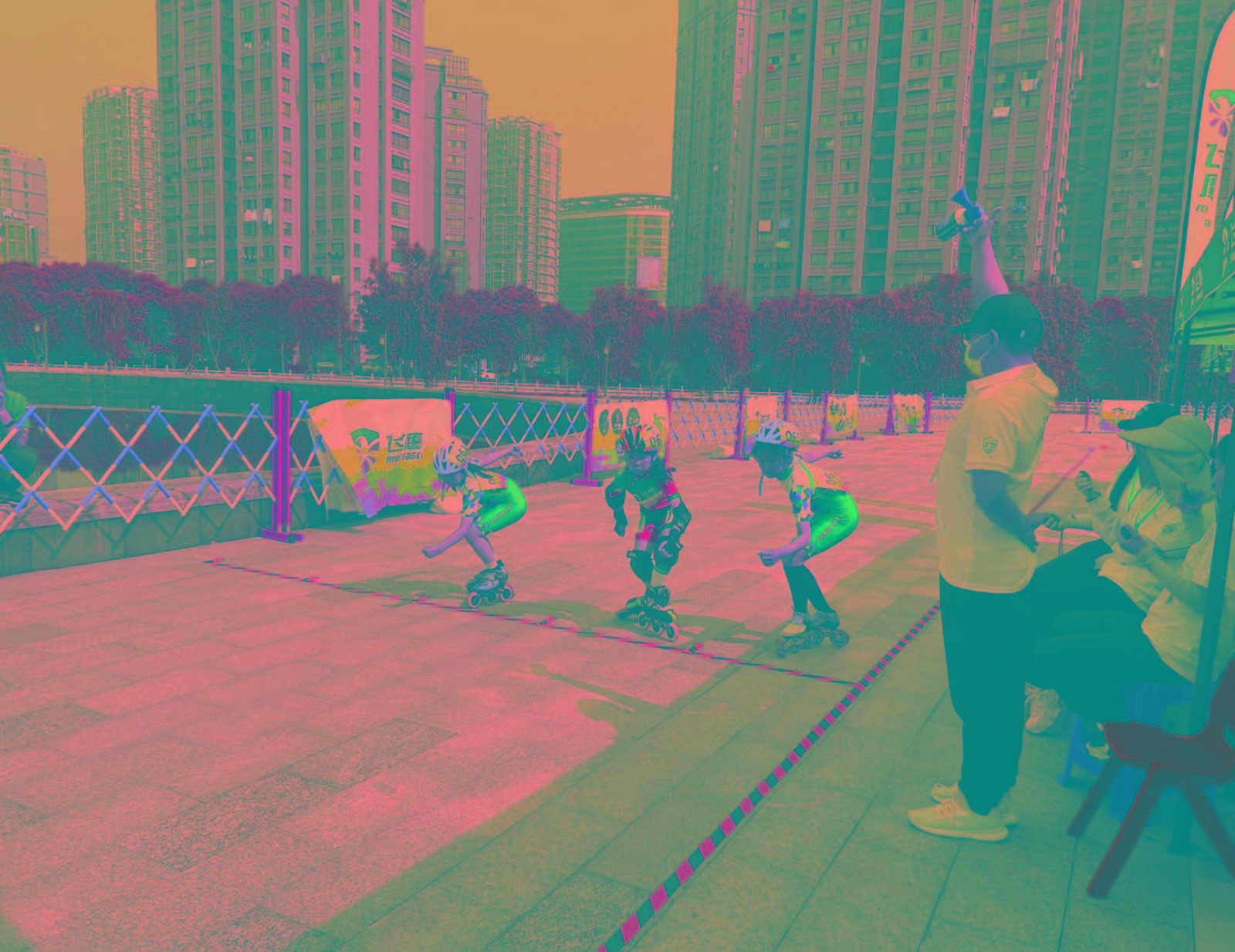 如东举办2023年“飞鹰杯”轮滑城市公开赛