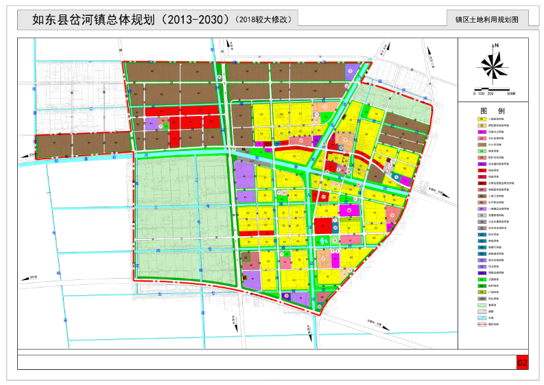 如东县岔河镇总体规划201320302018较大修改公示