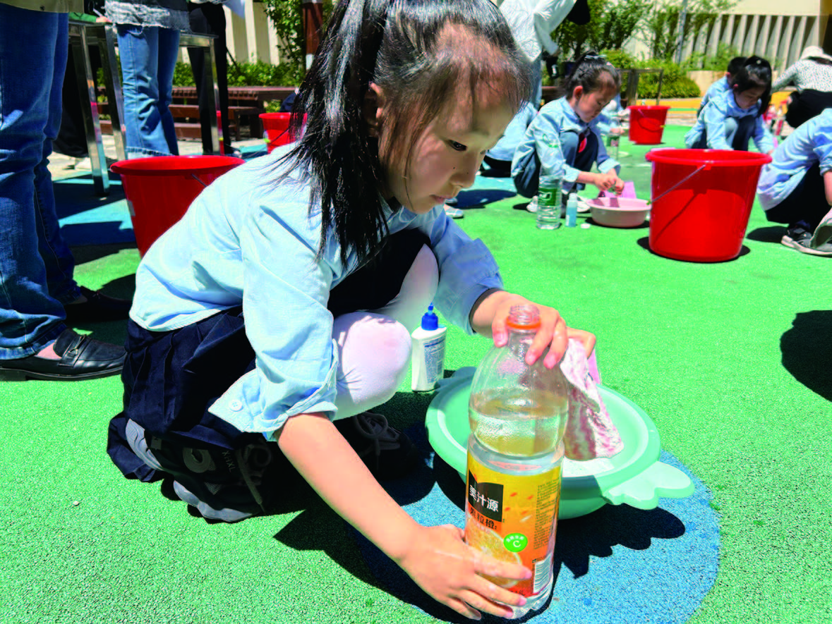 解放路小学开展第六届"银杏果果"技能大赛