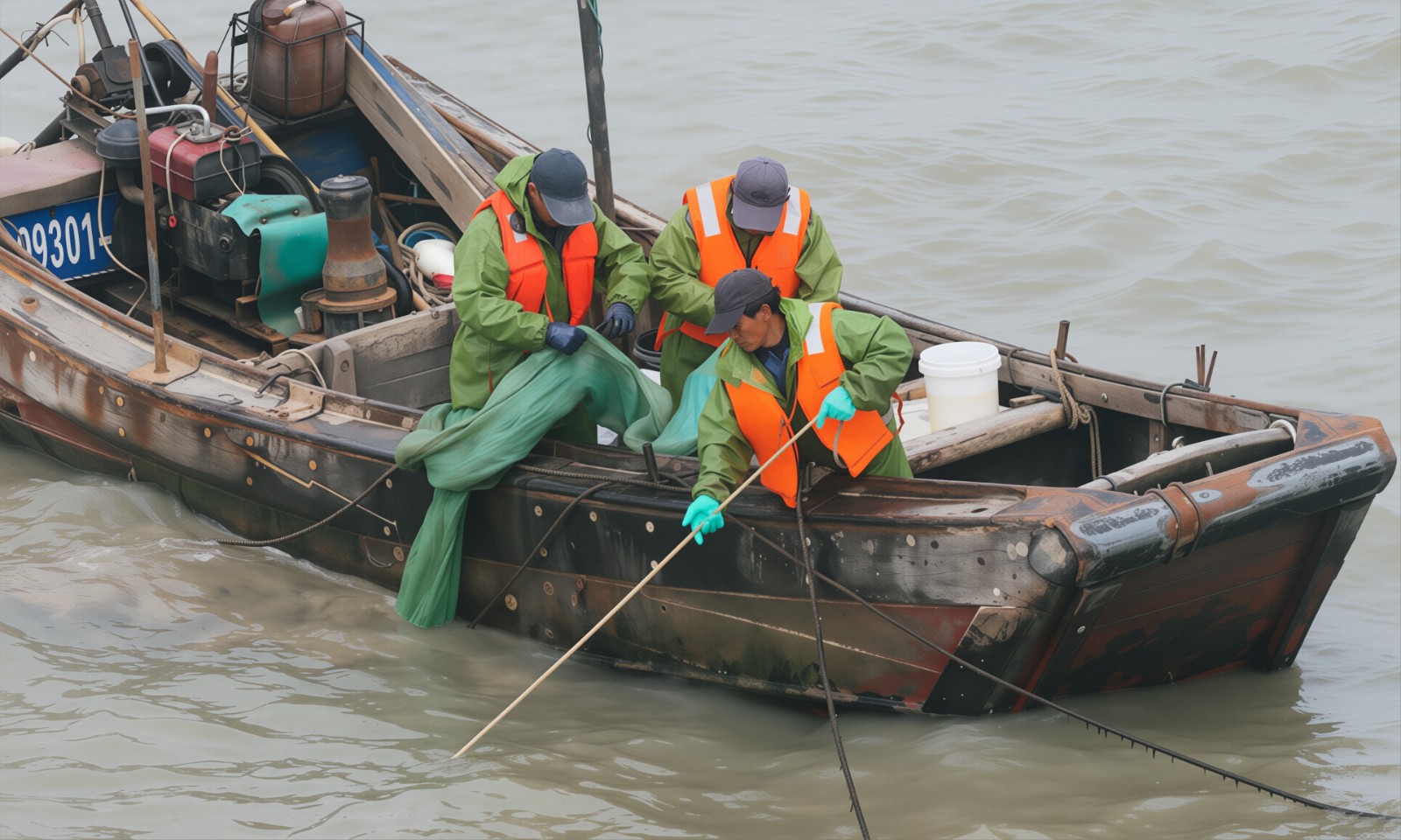 4月1日 星期三 （一版） 鳗苗春捕正当时 一尾一尾捞“软金”（一）.jpg